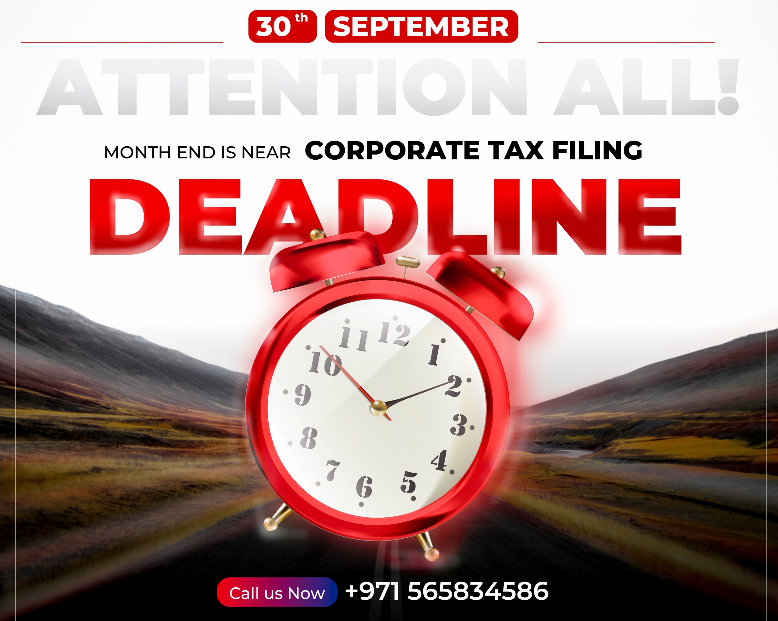 Urgent Reminder: File Your UAE Corporate Tax Return Before 30th September 2025